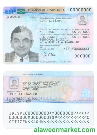 Spain residence permit